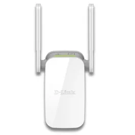 D-Link Repetidor WiFi AC1200 Dual Band, Puerto RJ45, 2 Antenas, Botón WPS, Blanco, DAP-1610